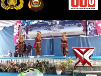 DA 2.Bhabinkamtibmas Hadiri Pelepasan Siswa Kelas IX SMPN 1 Panang Enim ?????