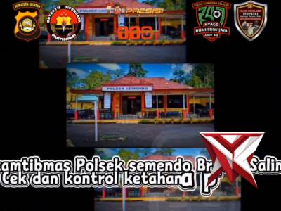 Bhabinkamtibmas Polsek Semendo cek lahan ketahanan pangan di desa binaan Pagar Agung Kec.SDL