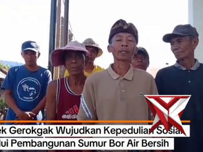 Polsek Gerokgak Wujudkan Kepedulian Sosial Melalui Pembangunan Sumur Bor Air Bersih