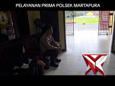 Pelayanan Prima Polsek Martapura - PoliceTube