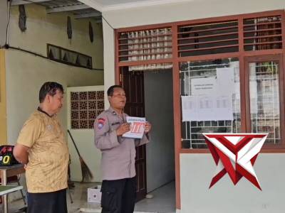 Polsek Paron melaksanakan sosialisasi layanan Call Center 110 di Kantor Korwil Bidang Pendidikan