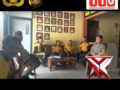 AZA 15. Bincang santai Kapolsek Tanjung Agung bersama para PS. Kanit?
