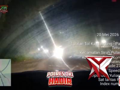 Patroli malam satlantas polres oki