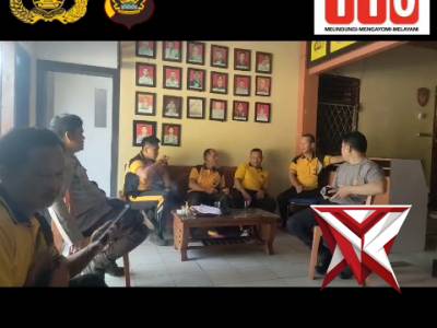 CE 13. Bincang santai Kapolsek Tanjung Agung bersama para PS. Kanit?