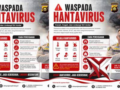 KA RUMKIT POLDA SUMSEL~WASPADA HANTAVIRUS
