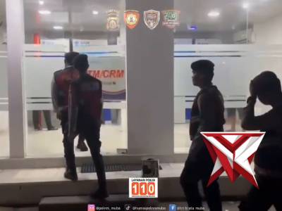Pers Sat Samapta Melaksanakan Patroli Dialogis