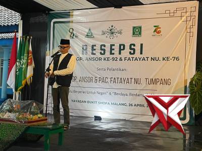 Tasyakuran Harlah Fatayat NU ke 76 dan GP Ansor ke 93 Serta Pelantikan Pengurus PAC Fatayat - PoliceTube