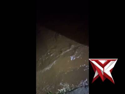 BZ. Monitoring Perkembangan Luapan Air Dungai Enim - PoliceTube