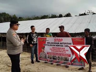 HIMBAUAN STOP REFINERY POLRES MUBA (SM13)