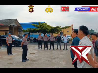 GIAT APEL PAGI RUTIN PERSONIL POLSEK BATURAJA TIMUR - PoliceTube