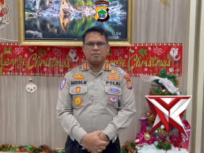 Himbauan oleh Dirlantas Polda Papua Barat untuk menjaga kamtibmas menjelang Natal dan tahun baru
