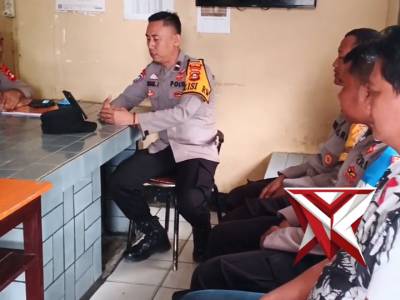 ??Pers Polsek Tugumulyo Laks giat doa bersama