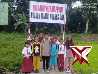 POLRES OKI HADIR AMAN BAE