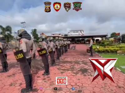Pelatihan Dalmas peningkatan kemampuan Pers Dalmas Polres Muba