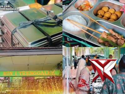 Kunjungan pengecekan antusiasme menu MBG di MIN 1 Trenggalek