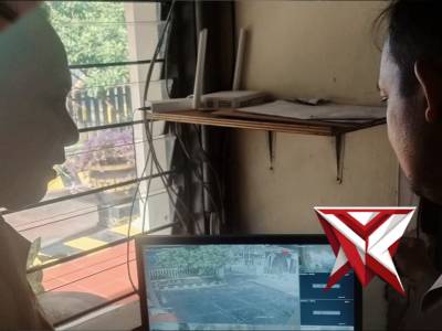 Serah terima piket penjagaan