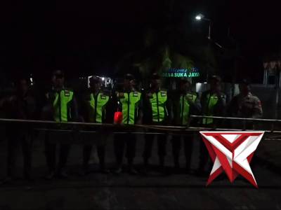 POLDA SUMSEL~Bhabin kontrol siskamling Desa