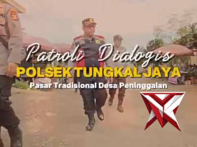 8 Giat patroli KRYD Ke Pasar Kalangan desa Peninggalan ?? - PoliceTube
