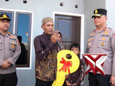 Peresmian Program Bedah Rumah Dalam Rangka HUT Bhayangkara Ke-80 Tahun 2026 Polda Kep. Babel