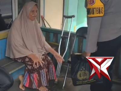 Kagiatan Jumat berkah polsek babat toman
