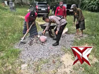 POLRES OKI HADIR AMAN BAE
