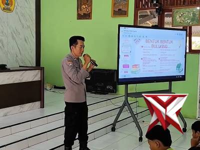 Polsek Karangjati melaksanakan kegiatan sosialisasi pencegahan perundungan (bullying) dan kekerasan - PoliceTube