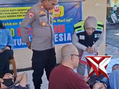 @ok.Polsek Tugumulyo kegiatan Donor Darah - PoliceTube