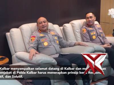 Kapolda Kalbar menerima kunjungan kerja Kompolnas dalam rangka klarifikasi saran - PoliceTube