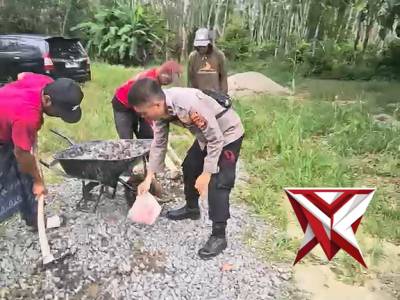 POLRES OKI HADIR AMAN BAE