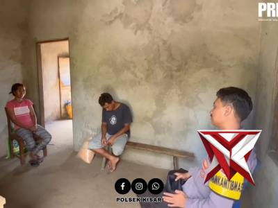 Bhabinkamtibmas desa purpura laksanakan sambang kepada warga