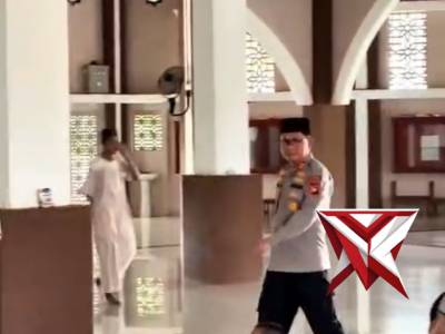 Kegiatan Silahturahmi Kapolres OKU Timur ke Ponpas Darul Qur,an Wal Hadist Dalam Rangka HUT Bhayangk