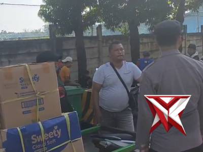 Polsek Kawasan Pelabuhan Patroli KRYD berikan himbauan kepada portir Pelabuhan