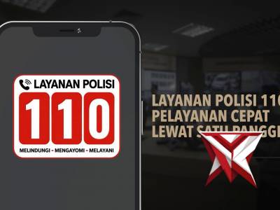Layanan Polisi 110 Pelayanan cepat Lewat Satu Panggilan