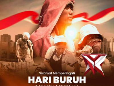 SELAMAT MEMPERINGATI HARI BURUH INTERNASIONAL*
-01 Mei 2026-