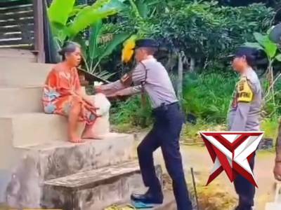 Polri dan masyarakat bersinergi dalam kebaikan. ?