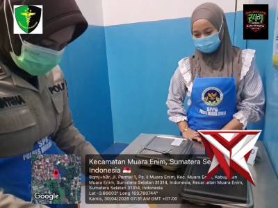 Pemeriksaan makanan di dapur mbg polres muara enim - PoliceTube