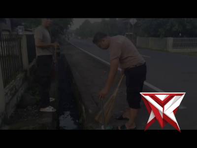 Korve di lingkungan Mako Polsek Pengandonan PoldaSumsel polresoku Endrowibowo polsekpengandonan