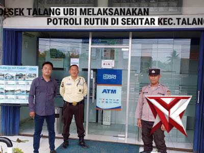 PATROLI RUTIN POLSEK TALANG UBI