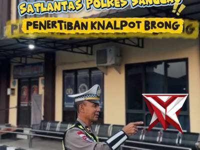 Penertiban Knalpot Brong
Makin jadi ya
MudikAmanKeluargaBahagia
Satlantaspolressanggau
polantasin