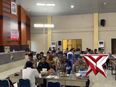 Polresta Bengkulu menerima Tim Penilai Internal pembangunan ZI menuju predikat WBK/WBBM