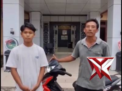 Unit I Pidum Sat Reskrim Polres OKU Timur Telah Mengembalikan Sepeda Motor Milik Korban Curan