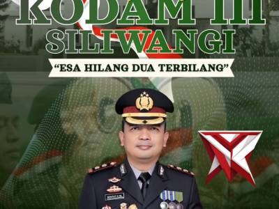Kapolres Sukabumi Kota mengucapkan Dirgahayu Kodam III Siliwangi 2026. - PoliceTube