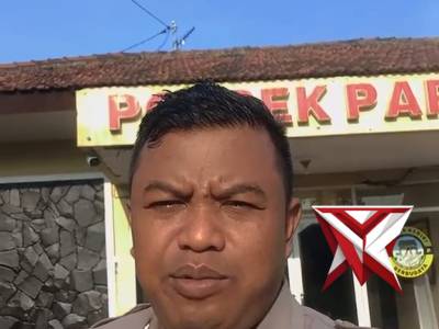 Respon cepat ditunjukkan Bhabinkamtibmas Polsek Papar Polres Kediri 

Setelah menerima laporan dari