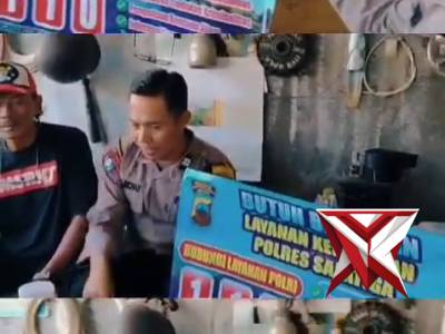 SOSIALISASI CALL CENTER POLRI 110 POLRES SALATIGA