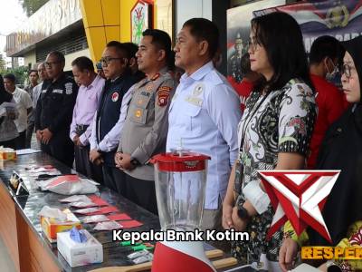 Polres Kotim Musnahkan 1.297,45 Gram Sabu, Langkah Tegas Lindungi Masyarakat dari Ancaman Narkoba.