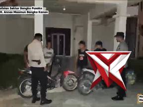 patroli rutin polsek bangko pusako