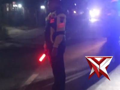 Patroli antisipasi balap liar polres Sumenep