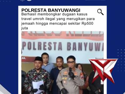 Travel Umroh Ilegal Terbongkar, Dua Tersangka Diamankan