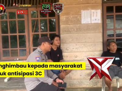 *Bhabinkamtibmas Polsek Rambang Niru melaksanakan giat Sambang dan Binluh Kamtibmas*