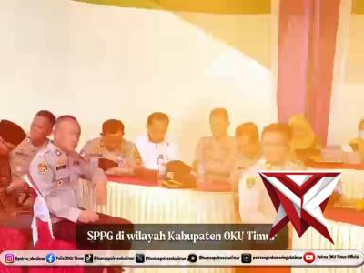 Ground breaking satuan pelayanan pemenuhan gizi (SPPG) Polres OKU Timur 3